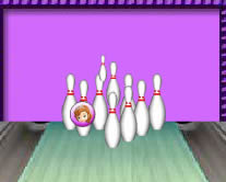 Szfia hercegn - Sofia the first bowling